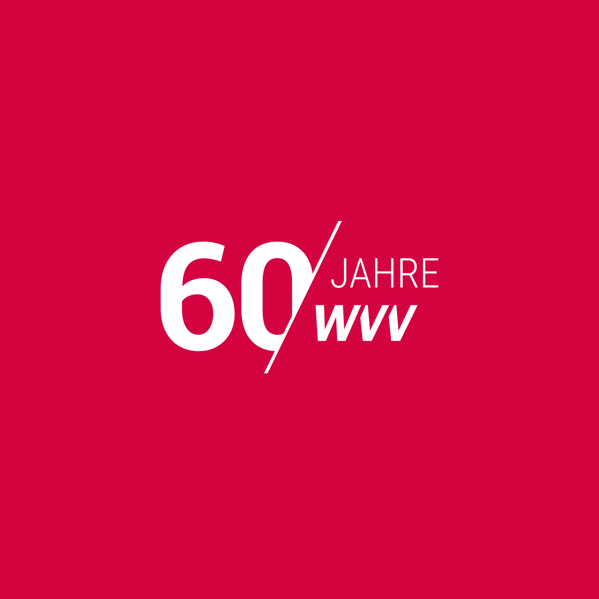 60 Jahre WVV 60 Jahre WVV